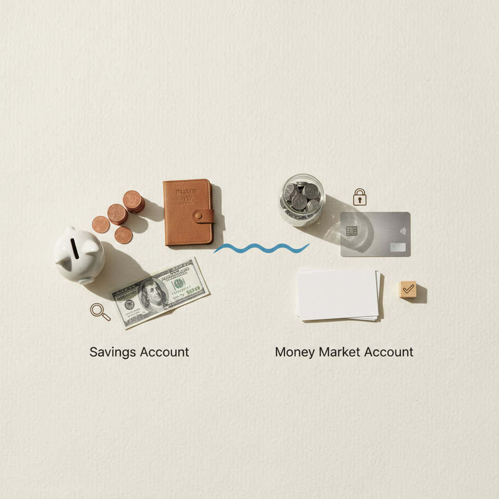 Savings Account vs Money Market Account: 2026 Comparison Guide
